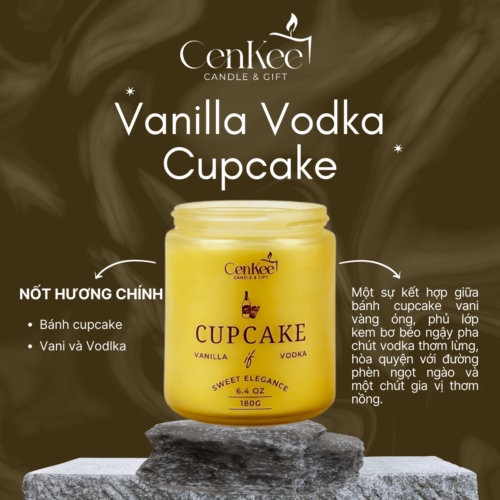 Vanilla Vodka Cupcake